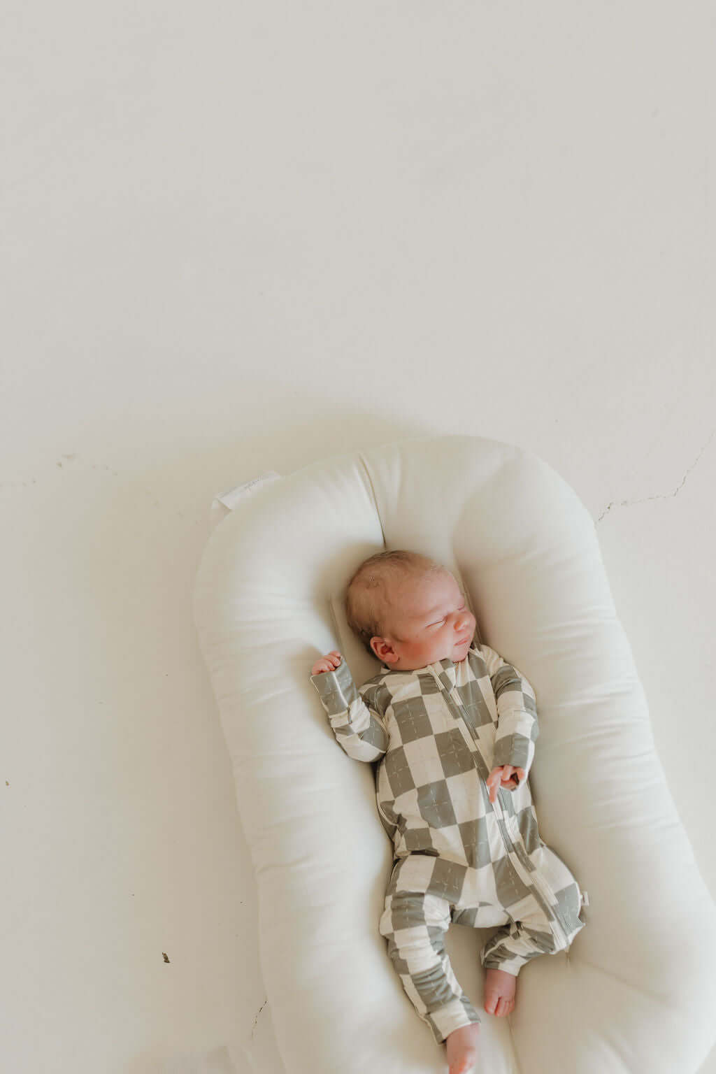 Oat & Sage | Bamboo Zip Pajamas | Milk & Baby