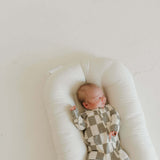 Oat & Sage | Bamboo Zip Pajamas | Milk & Baby