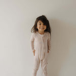 Ruby | Bamboo Zip Pajamas | Milk & Baby