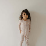 Ruby | Bamboo Zip Pajamas | Milk & Baby