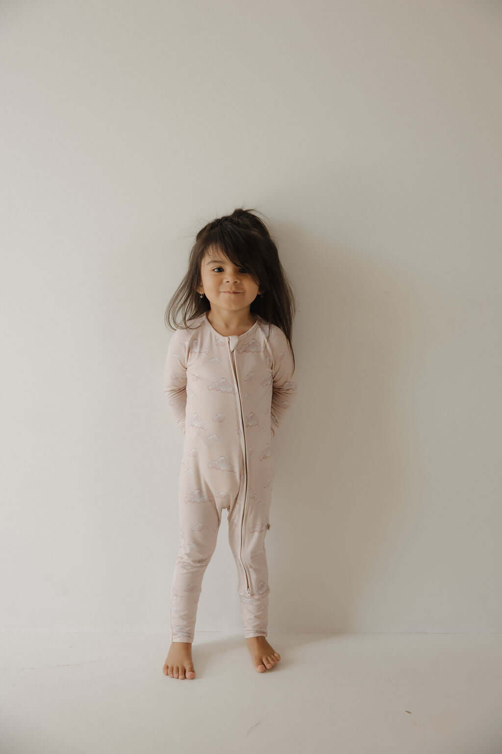 Ruby | Bamboo Zip Pajamas | Milk & Baby