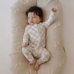 Checkerboard | Bamboo Zip Pajamas | Milk & Baby