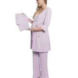 Lavender | Mommy Pajamas & Baby Set | Milk & Baby