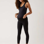 Resilience | 7/8 Performance Maternity & Postpartum Leggings | Onyx | Milk & Baby