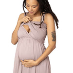 Sienna Smocked Nursing & Maternity Dress Milk & Baby