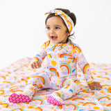 Here Comes the Sunshine (Pink) | The SoftKnot Bow