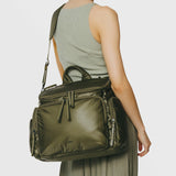 Caraa Baby Bag Large in Olive Nylon