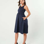 INTO THE BLUE Maternity & Nursing Dress | Milk & Baby