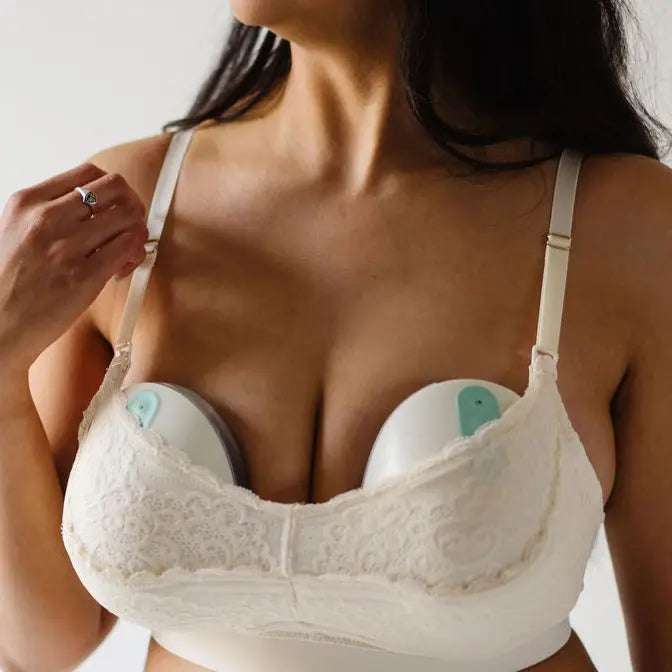 Pippa Cushioned Nursing + Handsfree Pumping bra | Milk & Baby