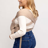 Desert Lark | Aerial Newborn Buckle Wrap | Meet the Aerial Newborn Buckle Wrap: the perfect blend of wrap-like coziness and buckle carrier convenience for your newborn babe. Crafted from our signature CloudBlend™ fabric, it's irresistibly soft and feature