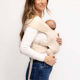 Sparrow | Aerial Newborn Buckle Wrap | Meet the Aerial Newborn Buckle Wrap: the perfect blend of wrap-like coziness and buckle carrier convenience for your newborn babe. Crafted from our signature CloudBlend™ fabric, it's irresistibly soft and features a