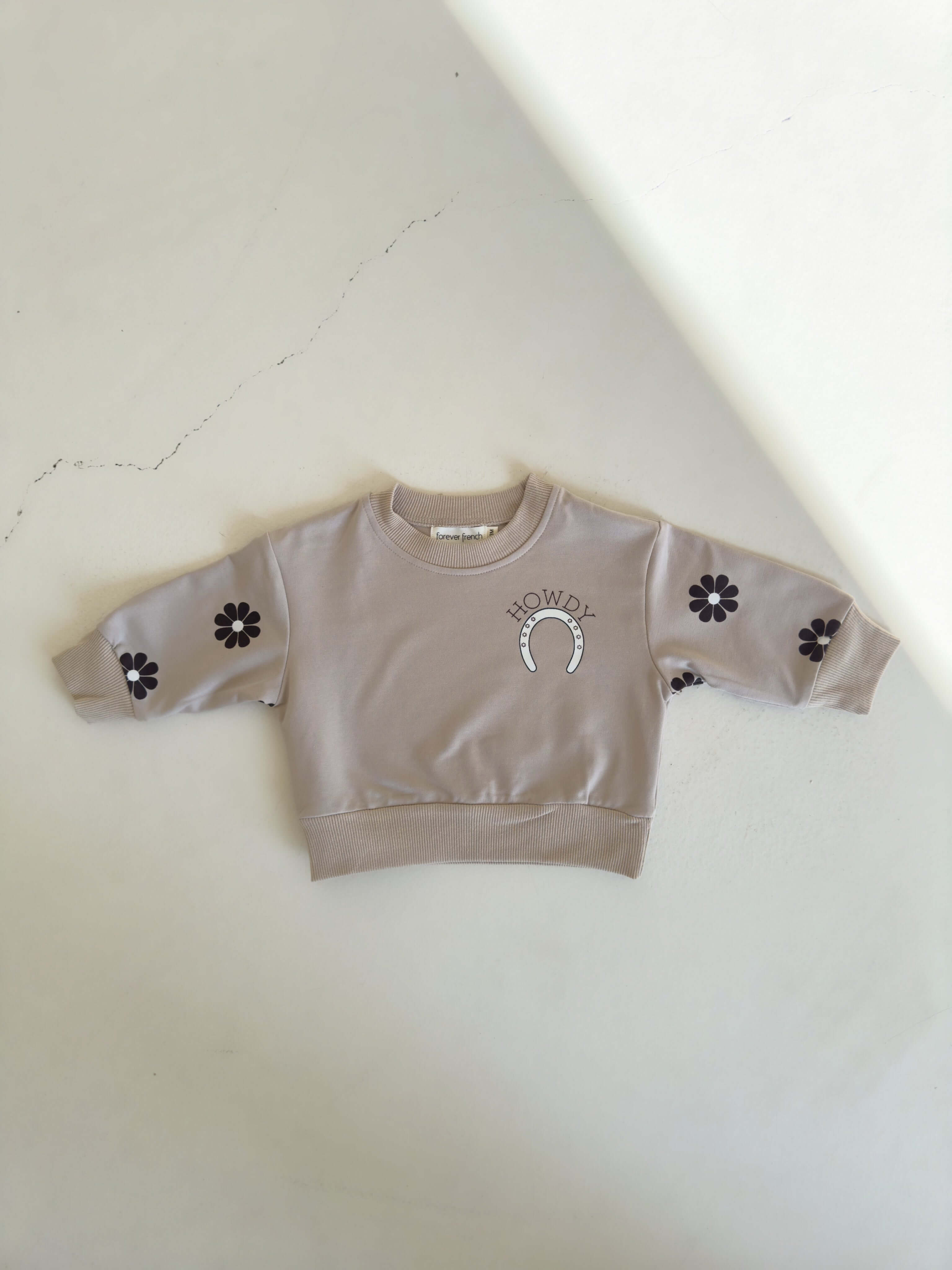 Howdy | Child Sweatshirt | Milk & Baby