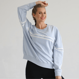 Celine Slouchy Nursing Pullover | Morning Haze | Milk & Baby
