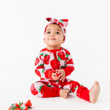 Berry Sweet (Strawberry) Romper