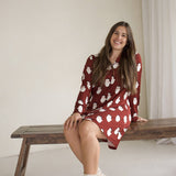 Vintage Santa | Women's Bamboo Sleeping Dress