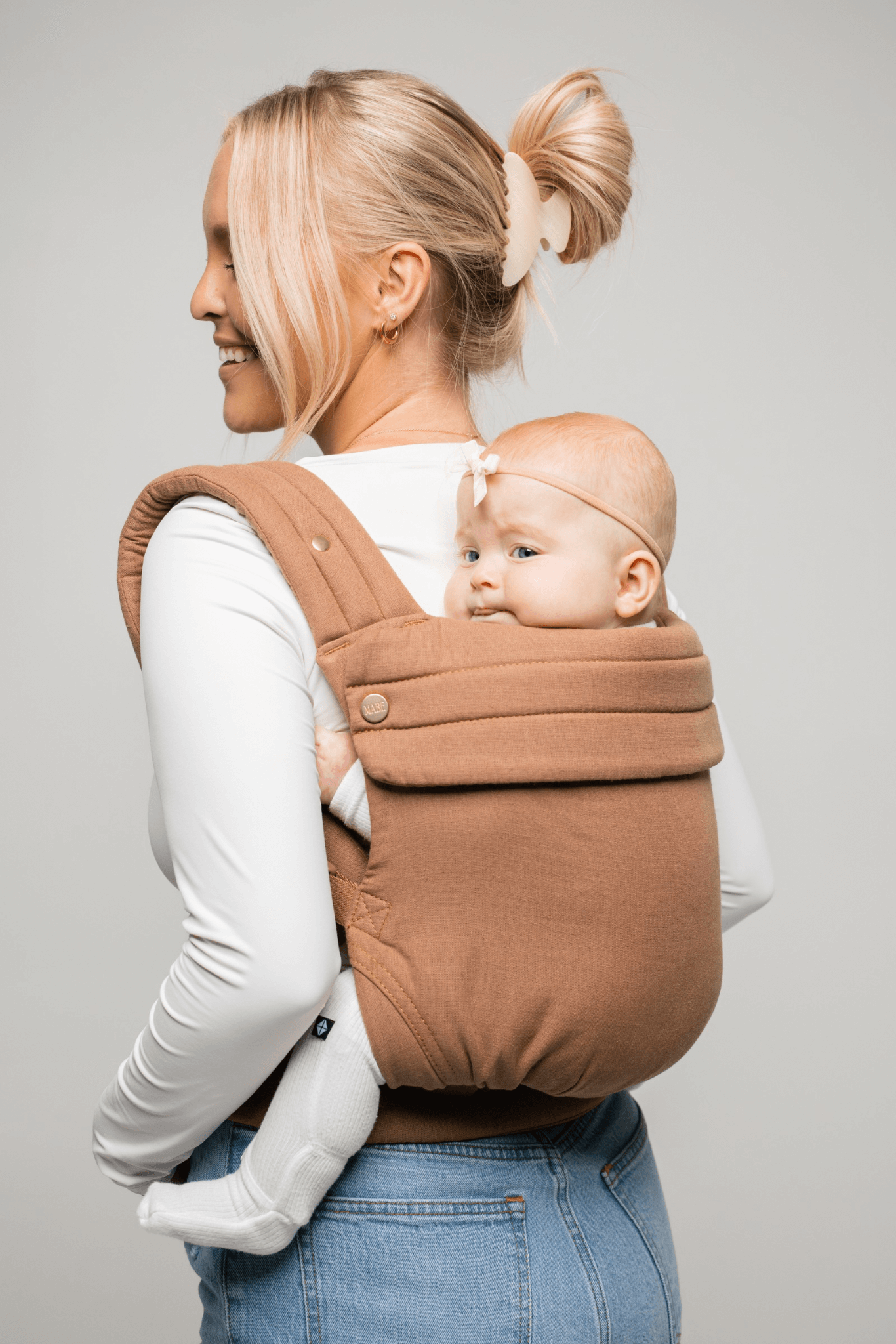 The Monarch Carrier | Mocha | Milk & Baby
