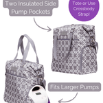 Lizzy Breast Pump Tote | Milk & Baby