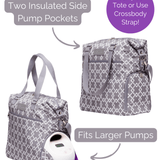 Lizzy Breast Pump Tote | Milk & Baby