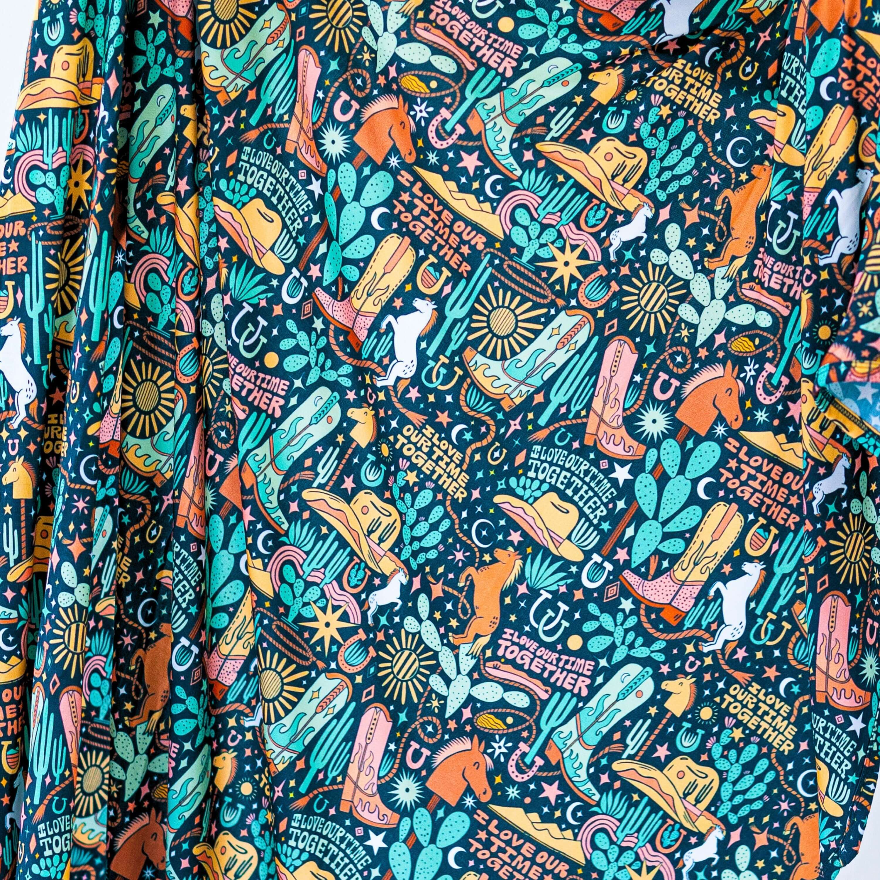 Wild West | The Forever Swaddle Blanket | Milk & Baby