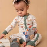 Farm Fresh | Bamboo One Piece Zip Pajama