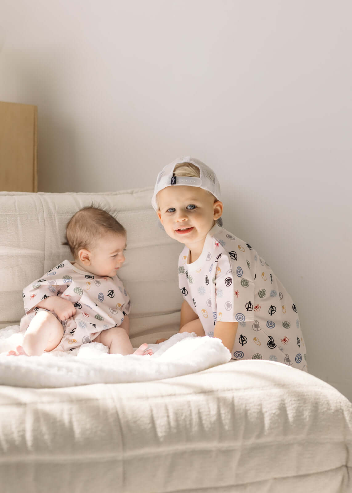 Hero | Short Sleeve Romper | Milk & Baby