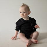 Midnight Skelly | Sweatshirt Romper