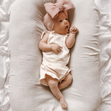 Luna + Luca Pointelle Summer Set - Cream | Milk & Baby