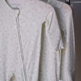 Meow | Bamboo Zip Pajamas | Milk & Baby