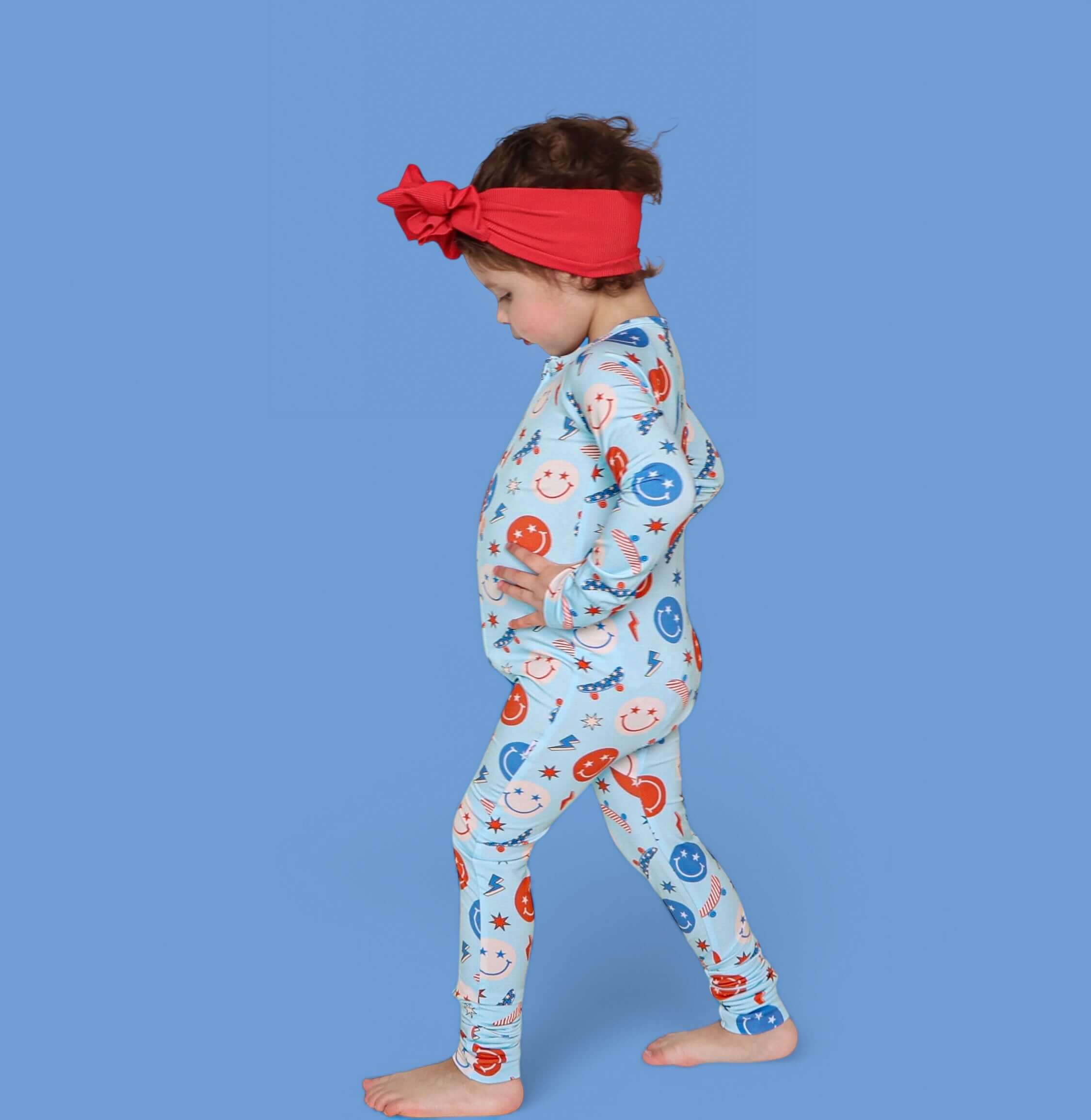 Freedom Skatin’ Smiles Dream Romper | Milk & Baby