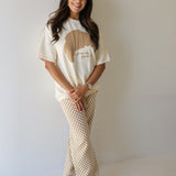Croissants | Women's Knit Pant Set