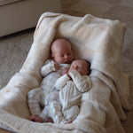 Gingham | Bamboo Zip Pajamas | Milk & Baby