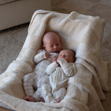Gingham | Bamboo Zip Pajamas | Milk & Baby
