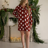 Vintage Santa | Women's Bamboo Sleeping Dress