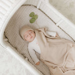 Luxe Collection 100% Organic Cotton Luxury Knit Baby Blanket + Hat Set | Milk & Baby