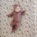 Harvest Floral Muslin Crib Sheet | Milk & Baby