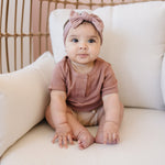 Dusty Rose Bamboo Head Wrap | Milk & Baby