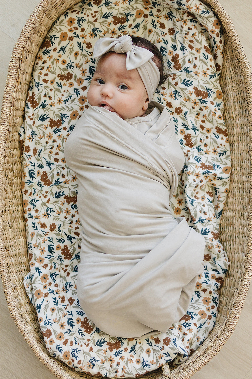 Oatmeal Bamboo Head Wrap | Milk & Baby