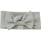 Sage Organic Cotton Ribbed Head Wrap | Milk & Baby