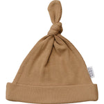 Cafe Organic Ribbed Newborn Knot Hat | Milk & Baby
