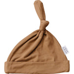 Mustard Bamboo Newborn Knot Hat | Milk & Baby
