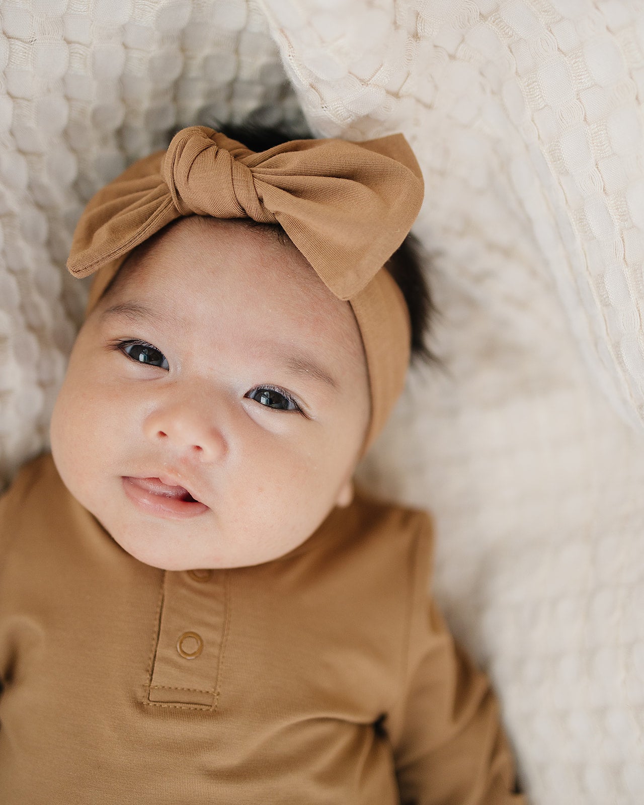 Mustard Bamboo Head Wrap | Milk & Baby