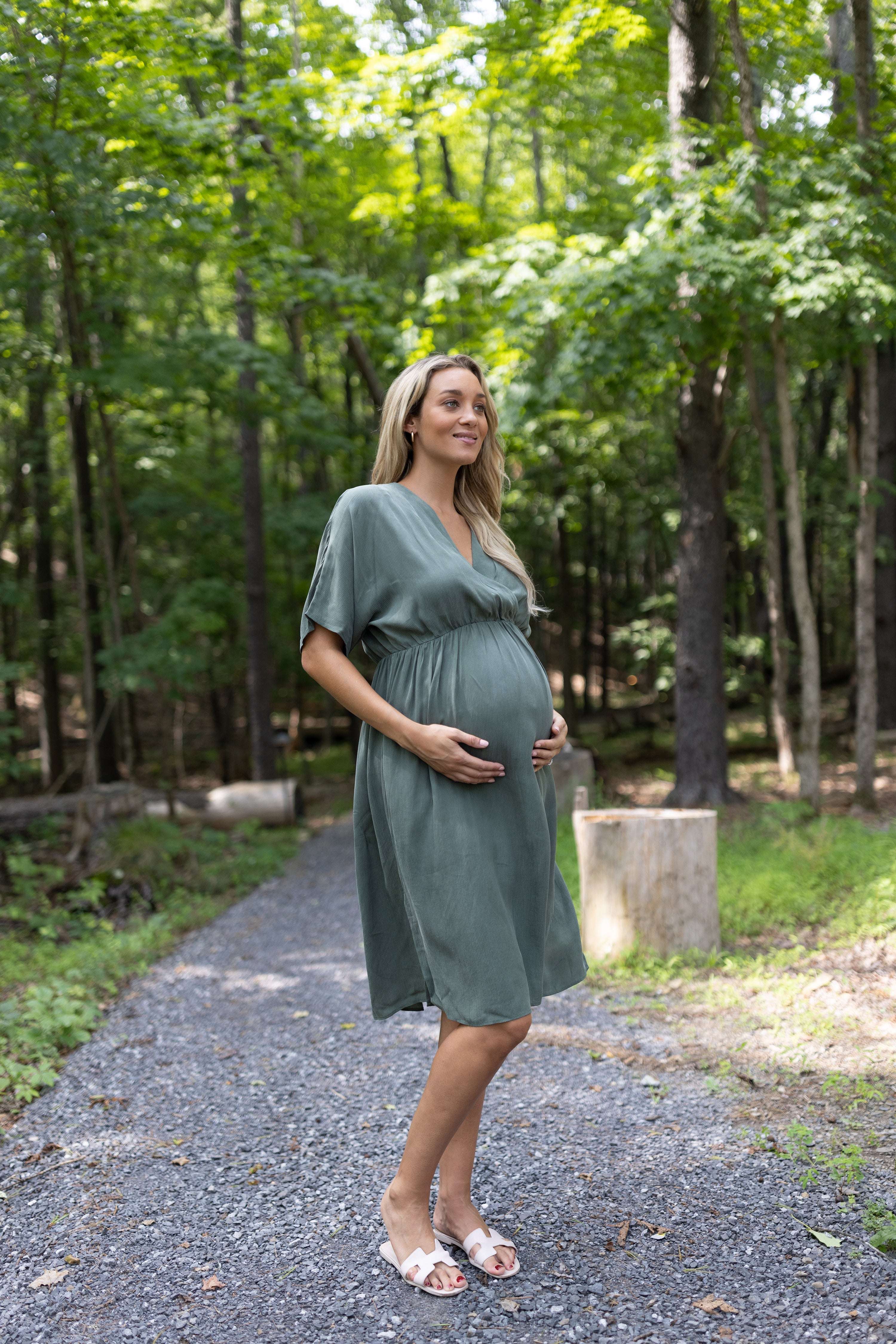 The Irene Maternity & Nursing Dress | Milk & Baby