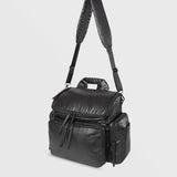 Caraa Baby Bag Medium in Black Nylon