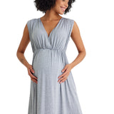 Sleep Well Maternity/Nursing Nightgown & Robe Set