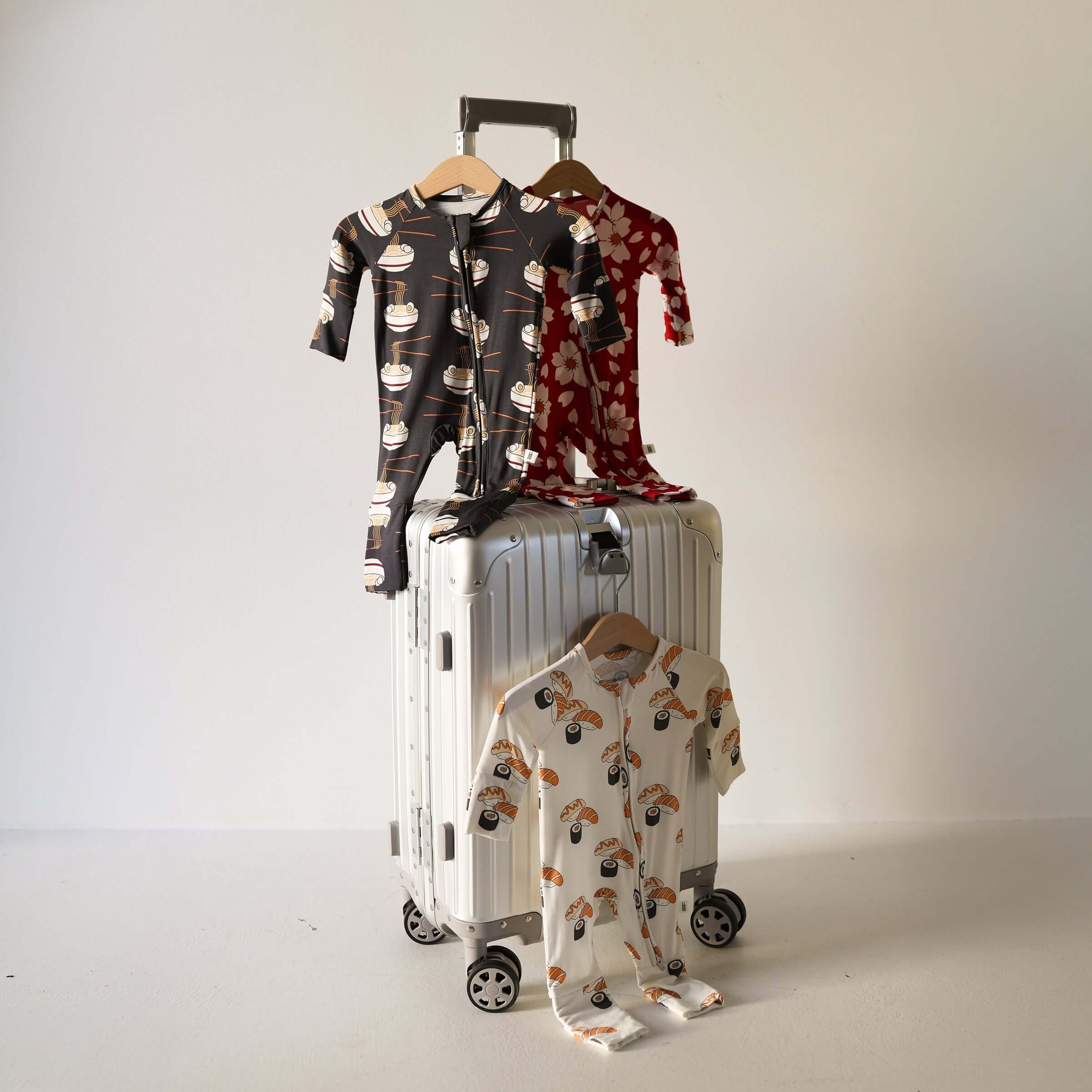 Sushi | Bamboo Zip Pajamas | Milk & Baby