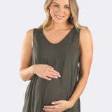 Maternity & Nursing Swing Tank | Olive Milk & Baby