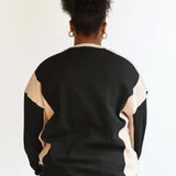 Colorblock Nursing Lightweight Sweatshirt