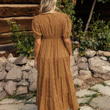 The Aura Button Dress