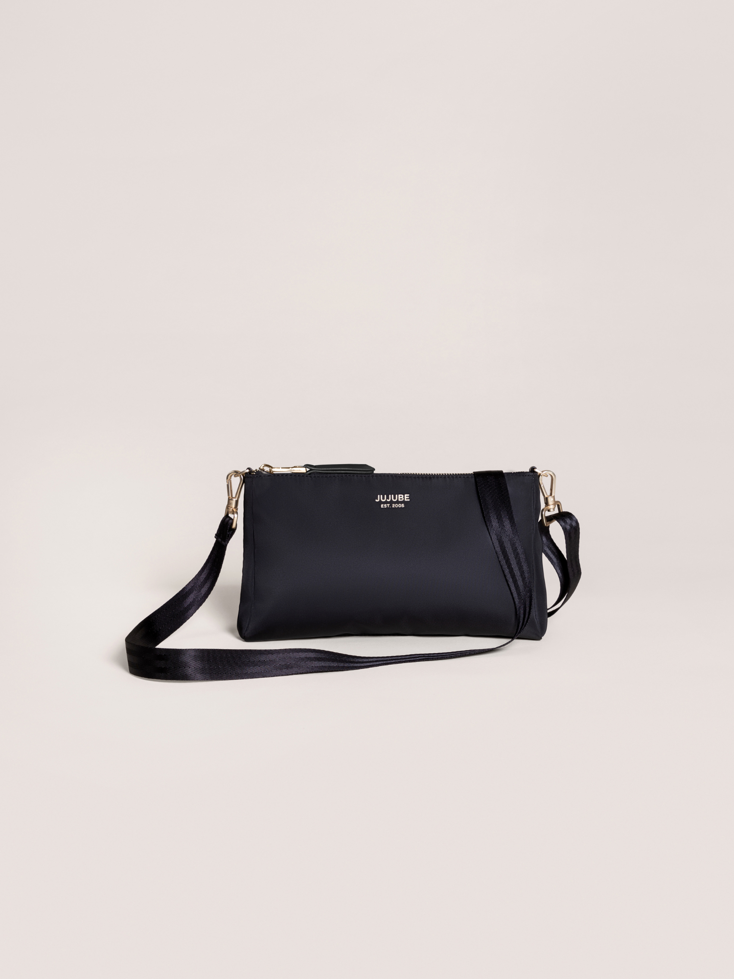 3-Piece Pouch Clutch Purse Set | Black | Milk & Baby