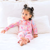 Saddle Up | Bamboo Footless Onesie Romper | "I Love Our Time Together"